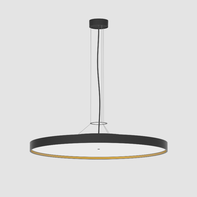 Sign Diva by Prolicht - Surface disc ceiling light fixture with light lumen options