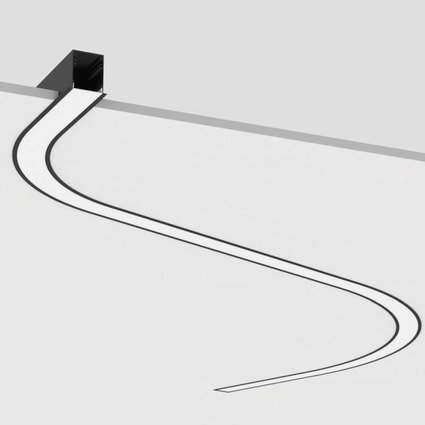 Super-G by Prolicht - Architectural linear profile lighting with custom curves and corners for interior design