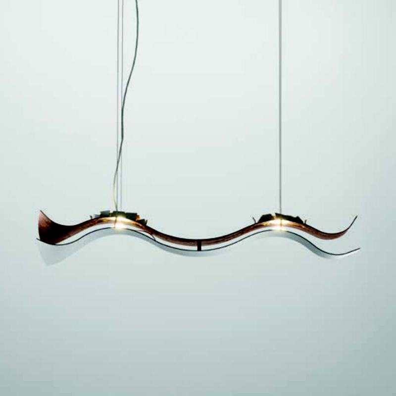 Tempo Perso by Knikerboker - Suspended artesian design aluminum light fixture